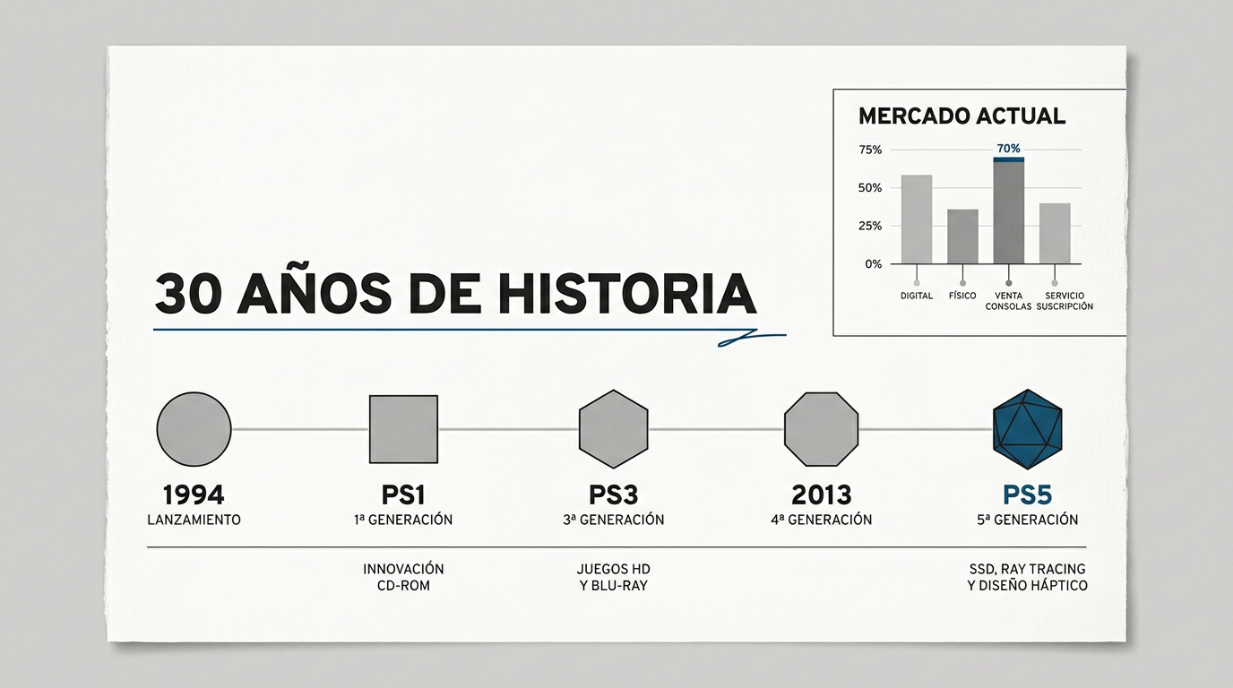 Historia de PlayStation: de la PS3 a la PS5