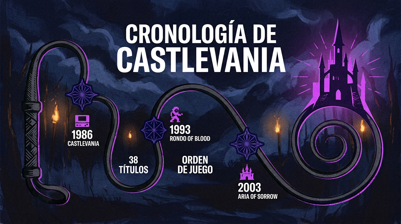 Castlevania: todos los juegos en orden y por dónde empezar